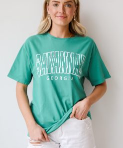 Green Savannah Georgia Tee