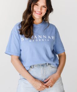 Blue Savannah Georgia Tee