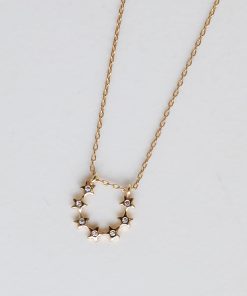 FINAL SALE - Aurora Gold Rhinestone Star Charm Necklace