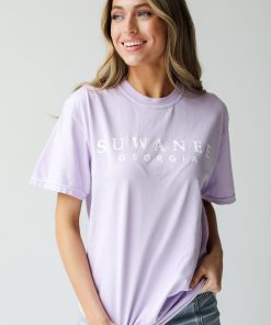 Lavender Suwanee Georgia Tee