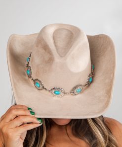 Round Up Taupe Fedora Western Hat
