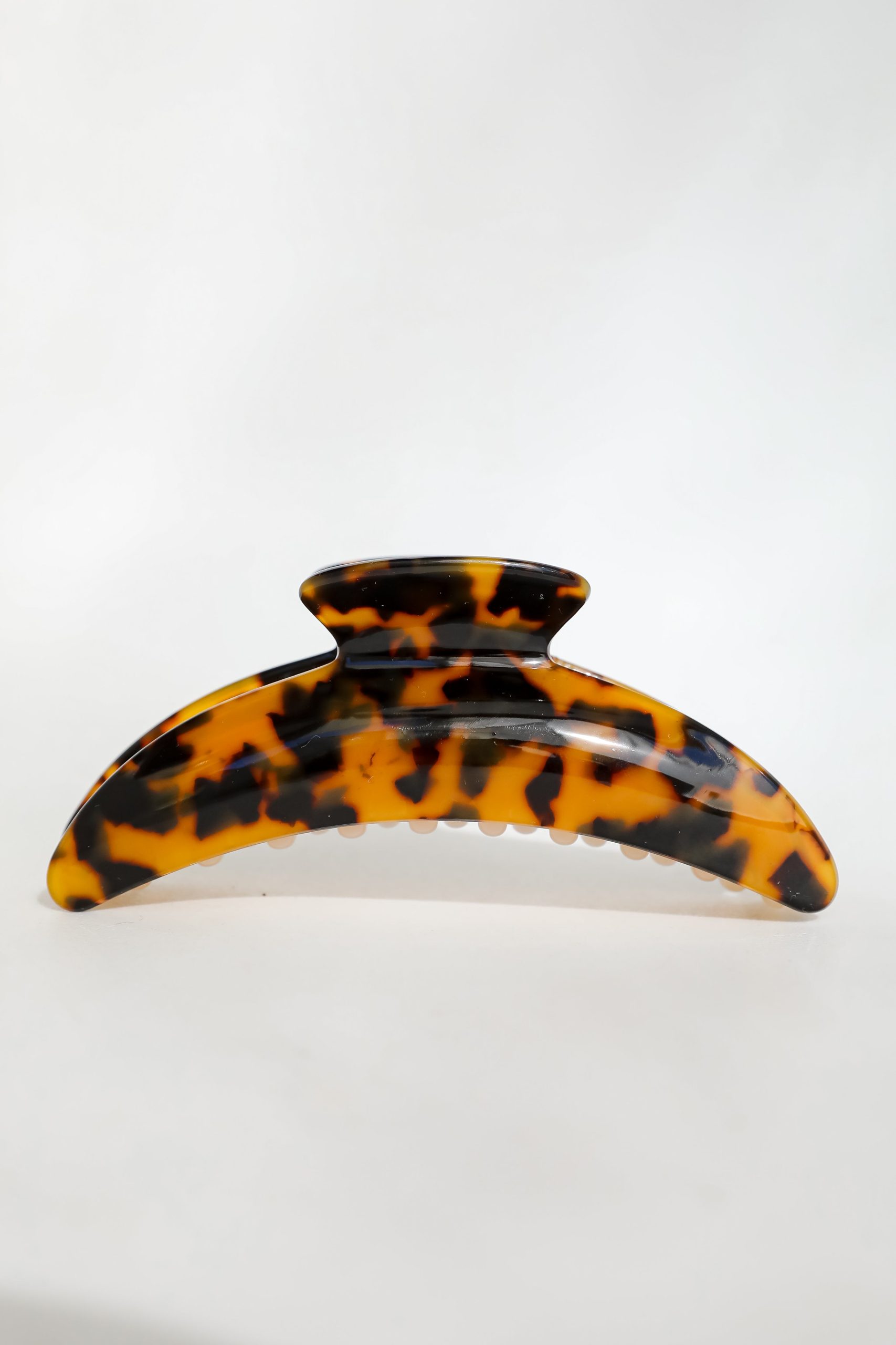 Luxe Accent Tortoise Acrylic Claw Hair Clip - Image 4