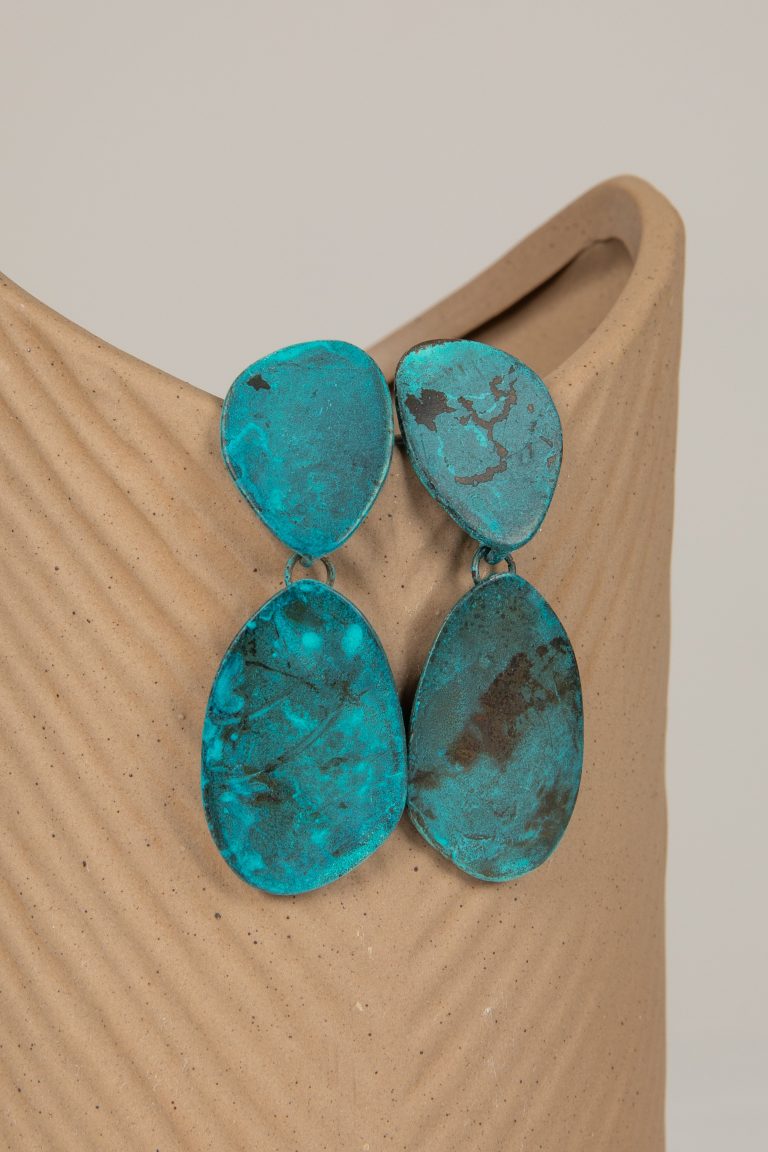 Isabelle Turquoise Statement Drop Earrings