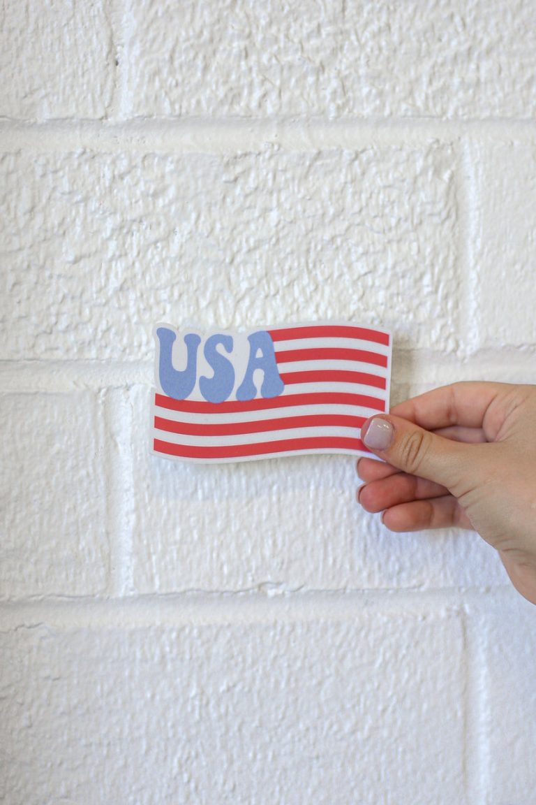 USA Flag Sticker