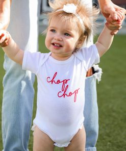 White Chop Chop Onesie