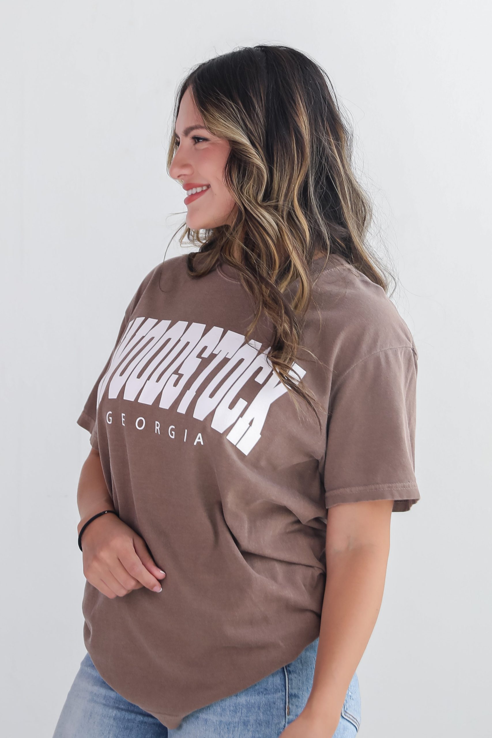 Brown Woodstock Georgia Tee - Image 3