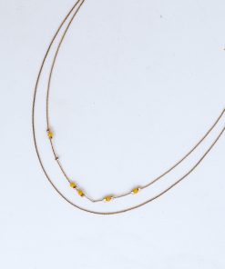 FINAL SALE - Victoria Gold Layered Necklace