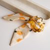 Lottie Gold Bangle Scarf Bracelet